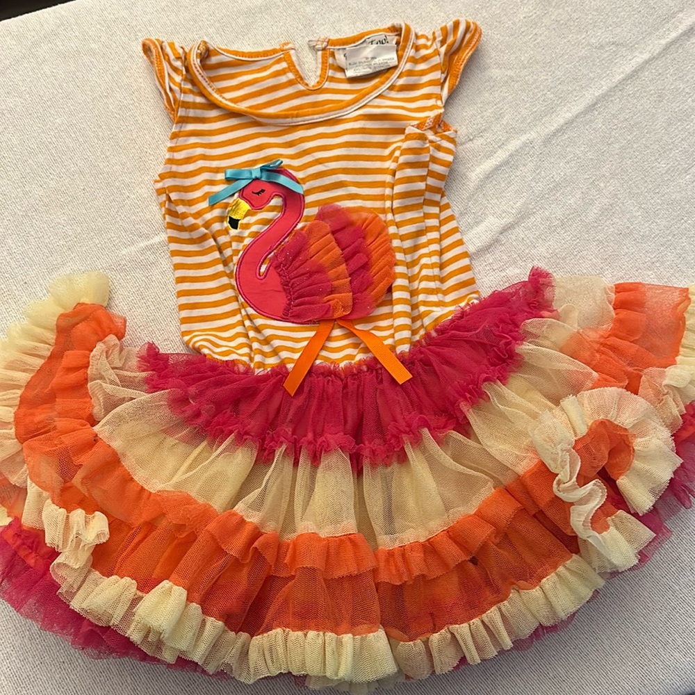 Flamingo dress